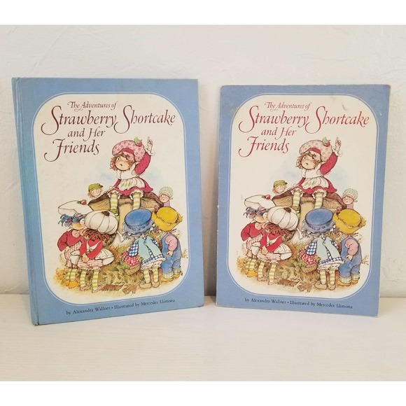 Strawberry Shortcake Metal Lunch Box, Bradley Clock, & Her Friends Books - Picture 10 of 12
